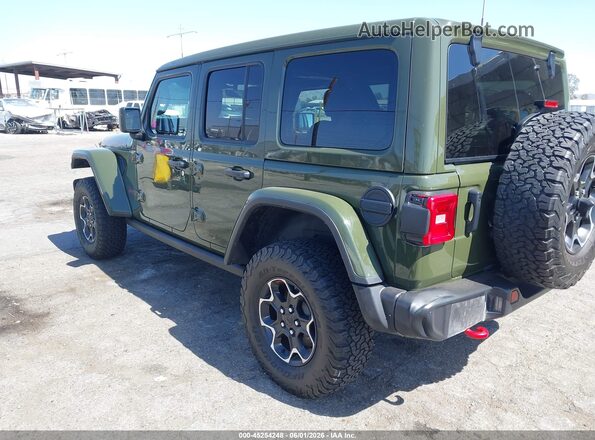 1C4HJXFN7PW694866 2023 JEEP WRANGLER Зеленый Задняя левая четверть