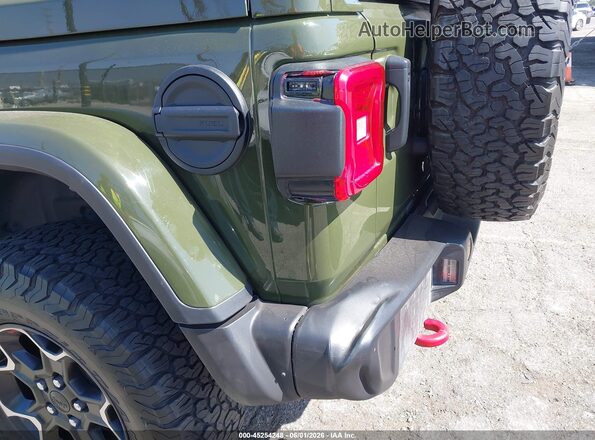 1C4HJXFN7PW694866 2023 JEEP WRANGLER Зеленый Вид спереди