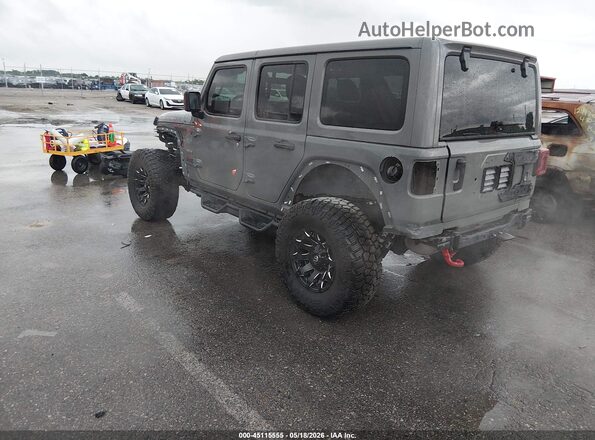 1C4HJXFN8LW292302 2020 JEEP WRANGLER UNLIMITED Gray Задня ліва чверть