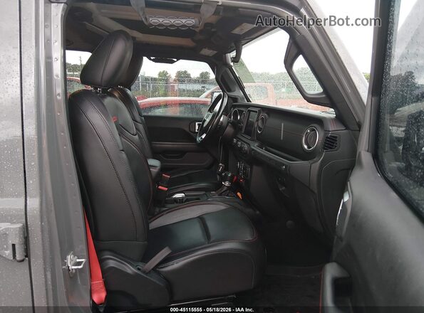 1C4HJXFN8LW292302 2020 JEEP WRANGLER UNLIMITED Gray Вид салону спереду