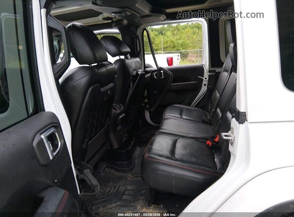 1C4HJXFN8MW820292 2021 JEEP WRANGLER UNLIMITED White VIN კოდის სტიკერის ხედი
