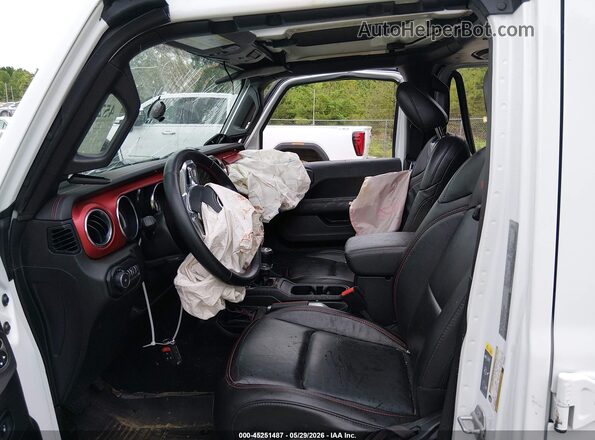 1C4HJXFN8MW820292 2021 JEEP WRANGLER UNLIMITED White წინა სალონის ხედი