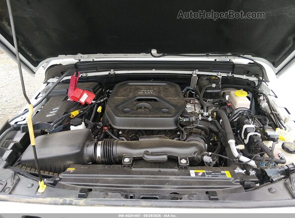 1C4HJXFN8MW820292 2021 JEEP WRANGLER UNLIMITED White უკანა ხედი