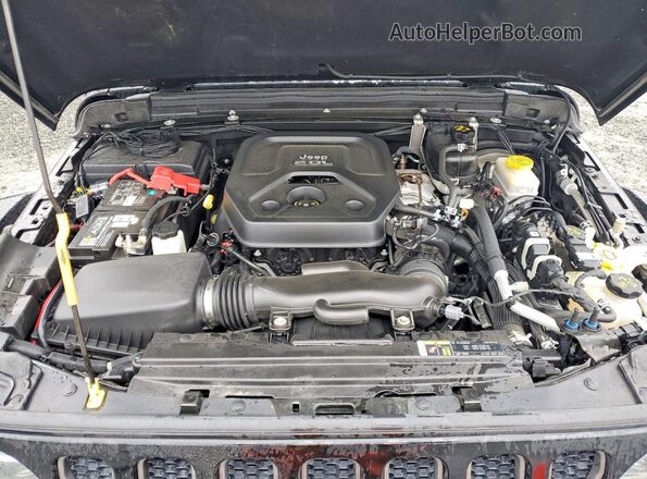 1C4HJXFN9LW303288 2020 JEEP WRANGLER Black Вид підкапотного простору