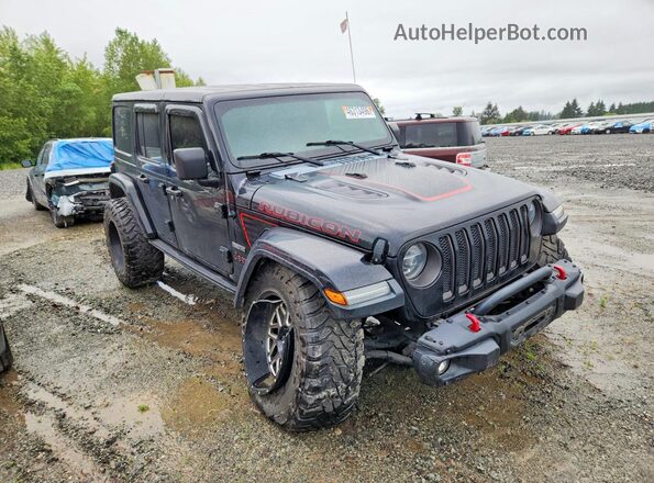 1C4HJXFN9LW303288 2020 JEEP WRANGLER Black Передня права чверть