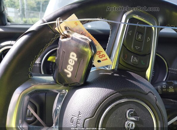 1C4JJXP63MW869070 2021 JEEP WRANGLER Black Widok deski rozdzielczej
