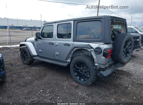 1C4JJXP65MW716951 2021 JEEP WRANGLER Gray Tył lewy