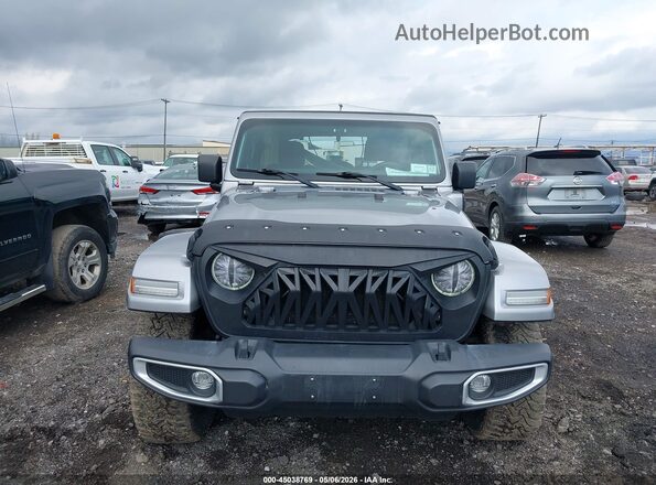 1C4JJXP65MW716951 2021 JEEP WRANGLER Gray Widok wnętrza z tyłu
