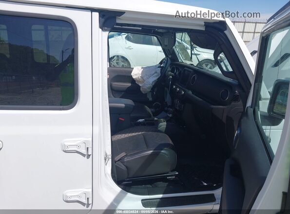1C4JJXP67PW554745 2023 JEEP WRANGLER Белый Вид салона спереди