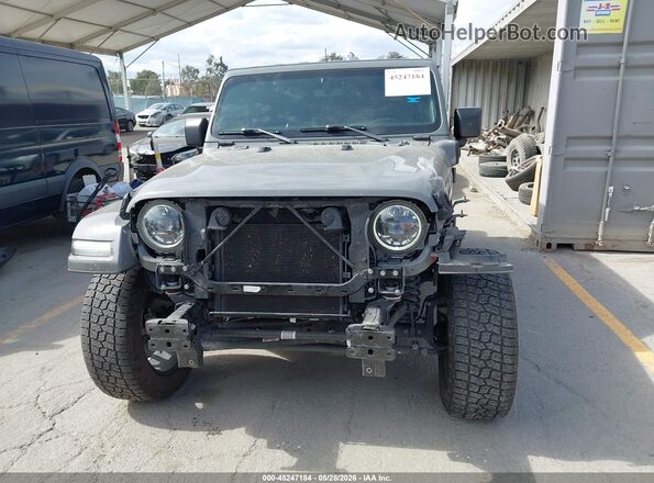 1C4JJXP67PW691166 2023 JEEP WRANGLER Gray Widok wnętrza z tyłu