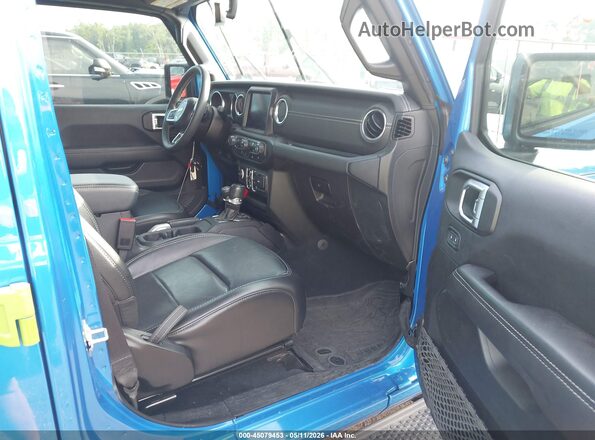 1C4JJXP68PW557718 2023 JEEP WRANGLER Синий Вид салона спереди