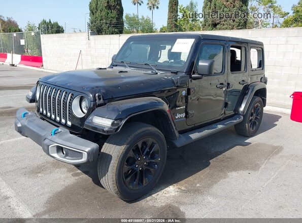 1C4JJXP69PW691072 2023 JEEP WRANGLER Black წინა ხედი