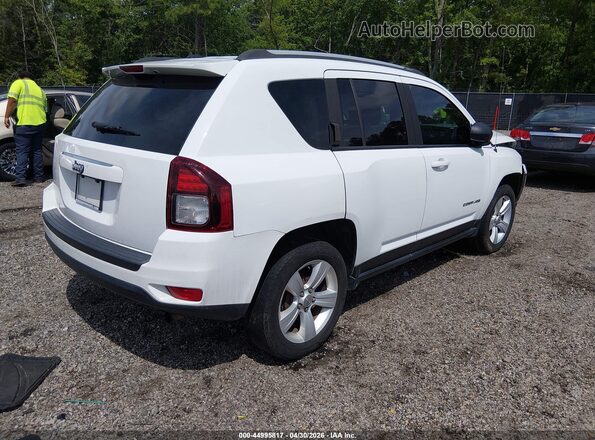 1C4NJCBA1GD670492 2016 JEEP COMPASS White Rear right