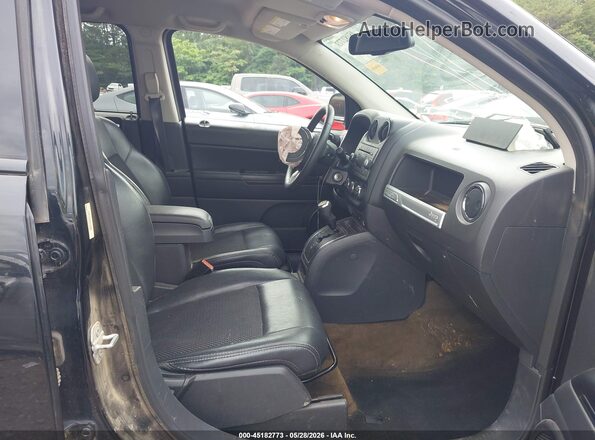 1C4NJCBA4GD755388 2016 JEEP COMPASS Black Front interior view