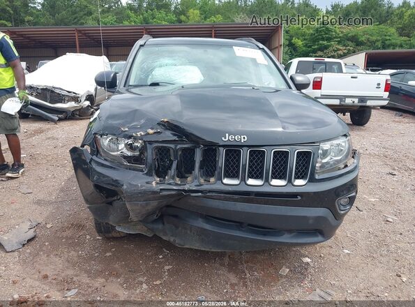1C4NJCBA4GD755388 2016 JEEP COMPASS Black Front view