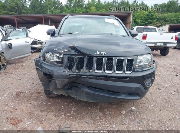1C4NJCBA4GD755388 2016 JEEP COMPASS Black Rear interior view