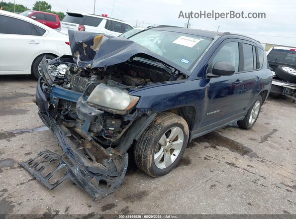 1C4NJCBAXGD611974 2016 JEEP COMPASS Blue Front left
