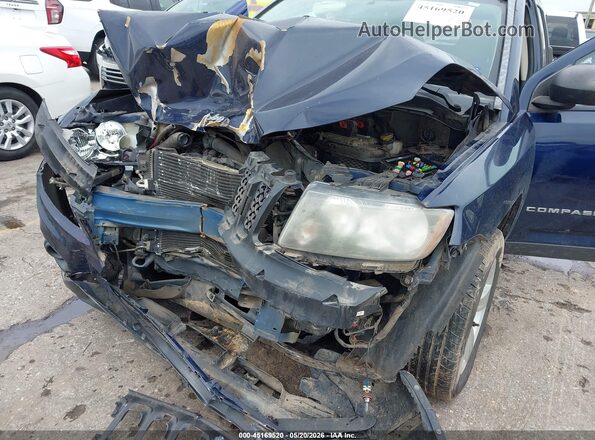 1C4NJCBAXGD611974 2016 JEEP COMPASS Blue Front view