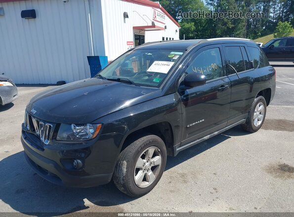 1C4NJCBB1GD783805 2016 JEEP COMPASS Black Առջևի ձախ երեք քառորդ տեսարան