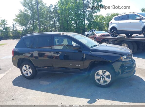 1C4NJCBB1GD783805 2016 JEEP COMPASS Black Սալոնի հետևի տեսք