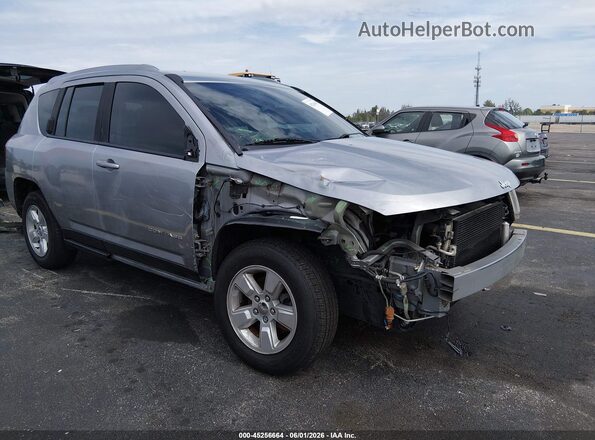 1C4NJCEA0HD151348 2017 JEEP COMPASS Silver წინა ხედი