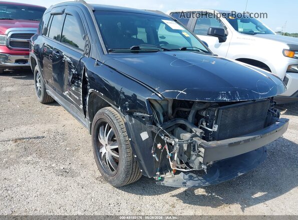 1C4NJCEA4HD199953 2017 JEEP COMPASS Black Front view