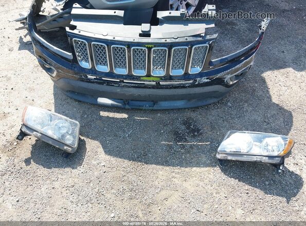 1C4NJCEA4HD199953 2017 JEEP COMPASS Black Instrument cluster view