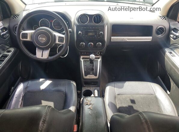 1C4NJCEA5GD543255 2016 JEEP COMPASS Black Dashboard view