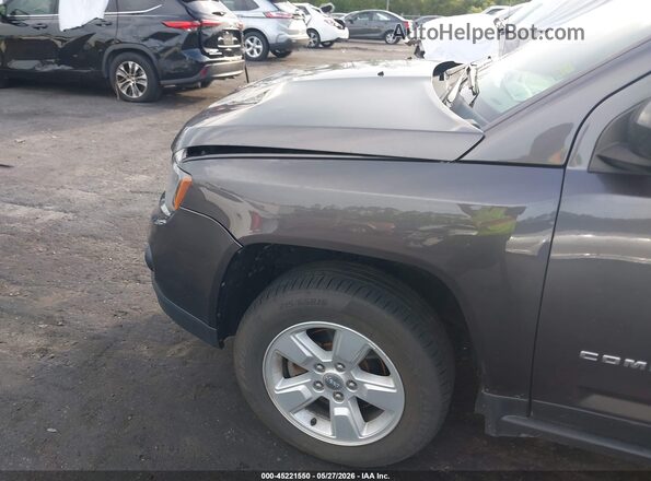 1C4NJCEA5GD742399 2016 JEEP COMPASS Gray Вид спереду