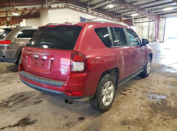 1C4NJCEA8HD117156 2017 JEEP COMPASS Burgundy Trasero derecho