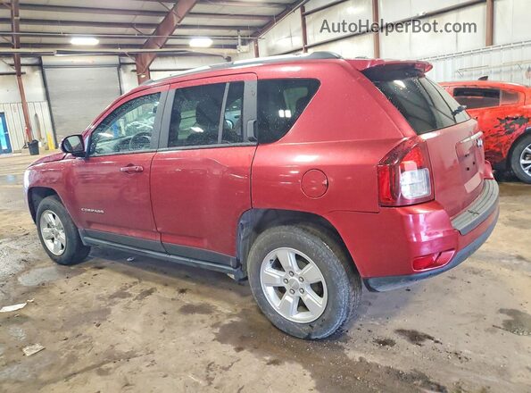 1C4NJCEA8HD117156 2017 JEEP COMPASS Burgundy Trasero izquierdo