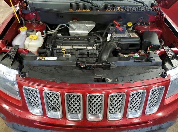 1C4NJCEA8HD117156 2017 JEEP COMPASS Burgundy Vista interior trasera