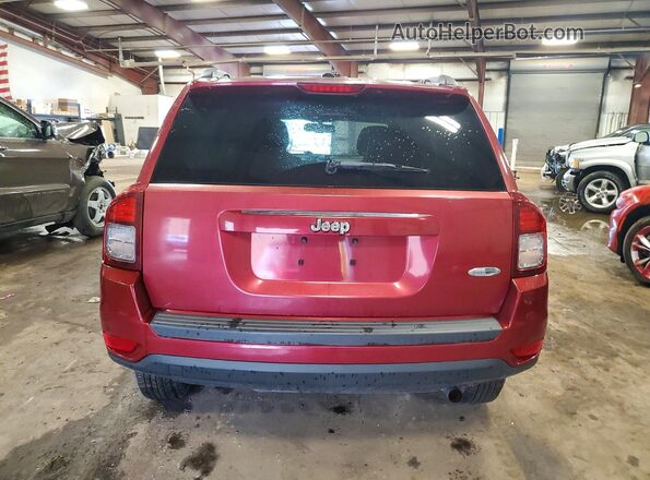 1C4NJCEA8HD117156 2017 JEEP COMPASS Burgundy Vista trasera
