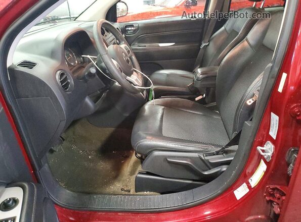1C4NJCEA8HD117156 2017 JEEP COMPASS Burgundy Vista interior delantera