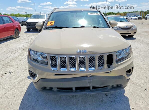 1C4NJCEA9GD785059 2016 JEEP COMPASS Beige Вид спереду