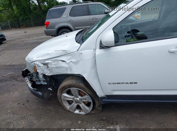 1C4NJCEAXGD599806 2016 JEEP COMPASS White Вид спереду