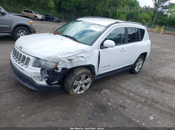 1C4NJCEAXGD599806 2016 JEEP COMPASS White Передня ліва чверть