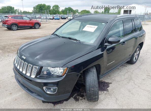 1C4NJCEAXGD776595 2016 JEEP COMPASS Черный Передняя левая четверть