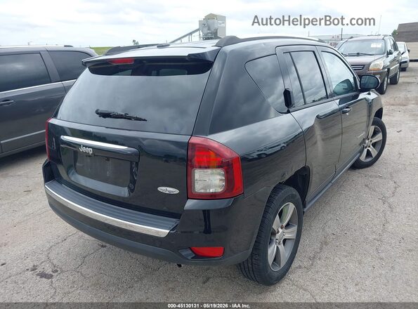 1C4NJCEAXGD776595 2016 JEEP COMPASS Черный Задняя правая четверть