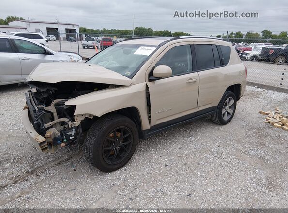 1C4NJCEB2HD168953 2017 JEEP COMPASS Beige Front left