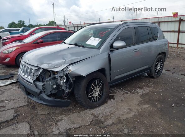 1C4NJCEB3HD160196 2017 JEEP COMPASS Silver Front left