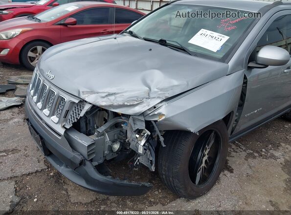 1C4NJCEB3HD160196 2017 JEEP COMPASS Silver Front view