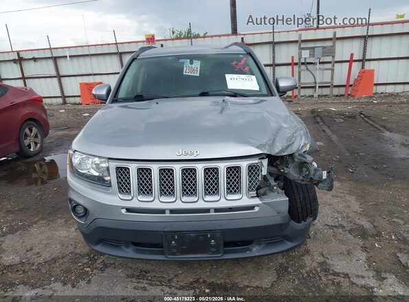 1C4NJCEB3HD160196 2017 JEEP COMPASS Silver Instrument cluster view
