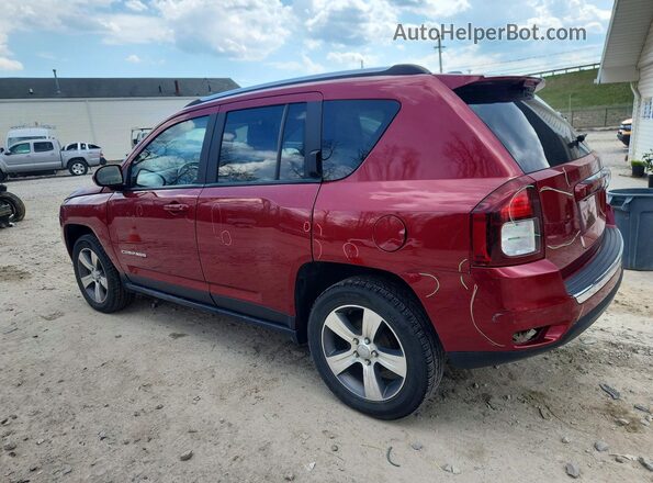 1C4NJCEB3HD189634 2017 JEEP COMPASS Red უკანა მარცხენა
