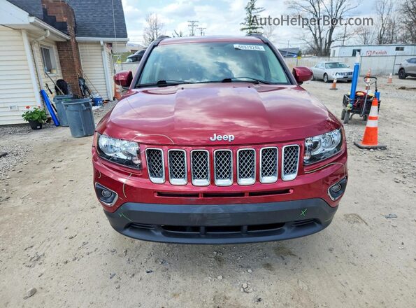 1C4NJCEB3HD189634 2017 JEEP COMPASS Red წინა ხედი
