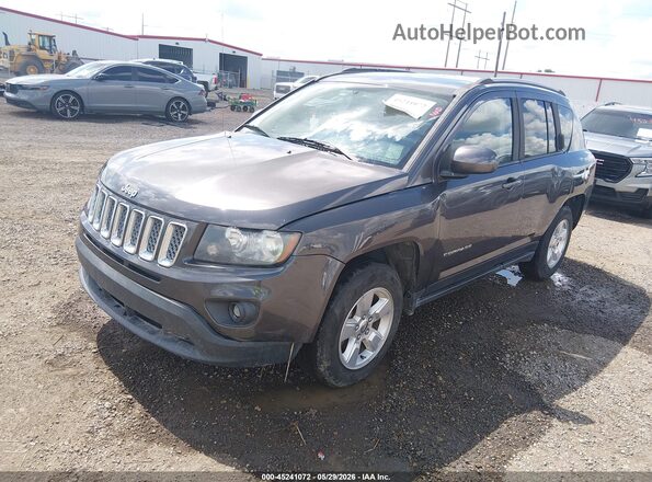 1C4NJCEB6GD620661 2016 JEEP COMPASS Gray წინა მარცხენა ხედი სამი მეოთხედიდან