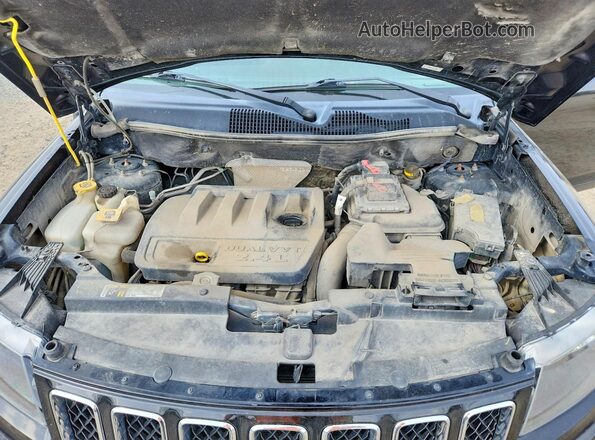 1C4NJDBB1HD144489 2017 JEEP COMPASS Black Widok wnętrza z tyłu