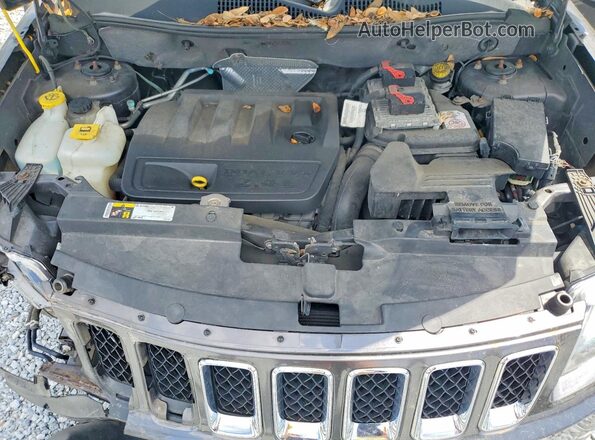 1C4NJDBB4GD500870 2016 JEEP COMPASS Black Vista del compartimento del motor