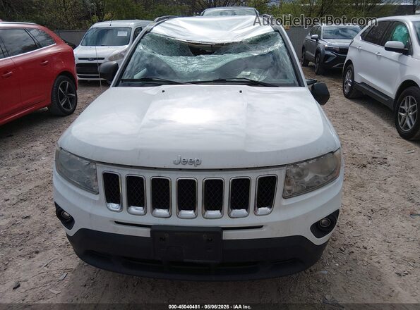 1C4NJDBB4HD142798 2017 JEEP COMPASS White Սարքավորումների վահանակի տեսք