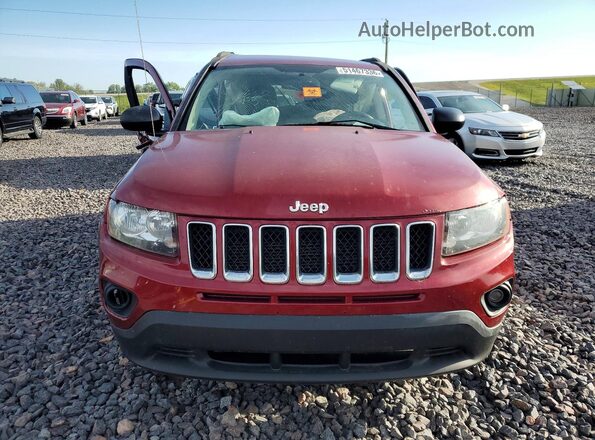 1C4NJDBB5GD779259 2016 JEEP COMPASS Red Դիմացի տեսք